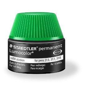 Staedtler Nachfülltusche für Lumocolor permanent 313, 314, 317 + 1 weitere – wasserfest, geruchsarm, 15 ml