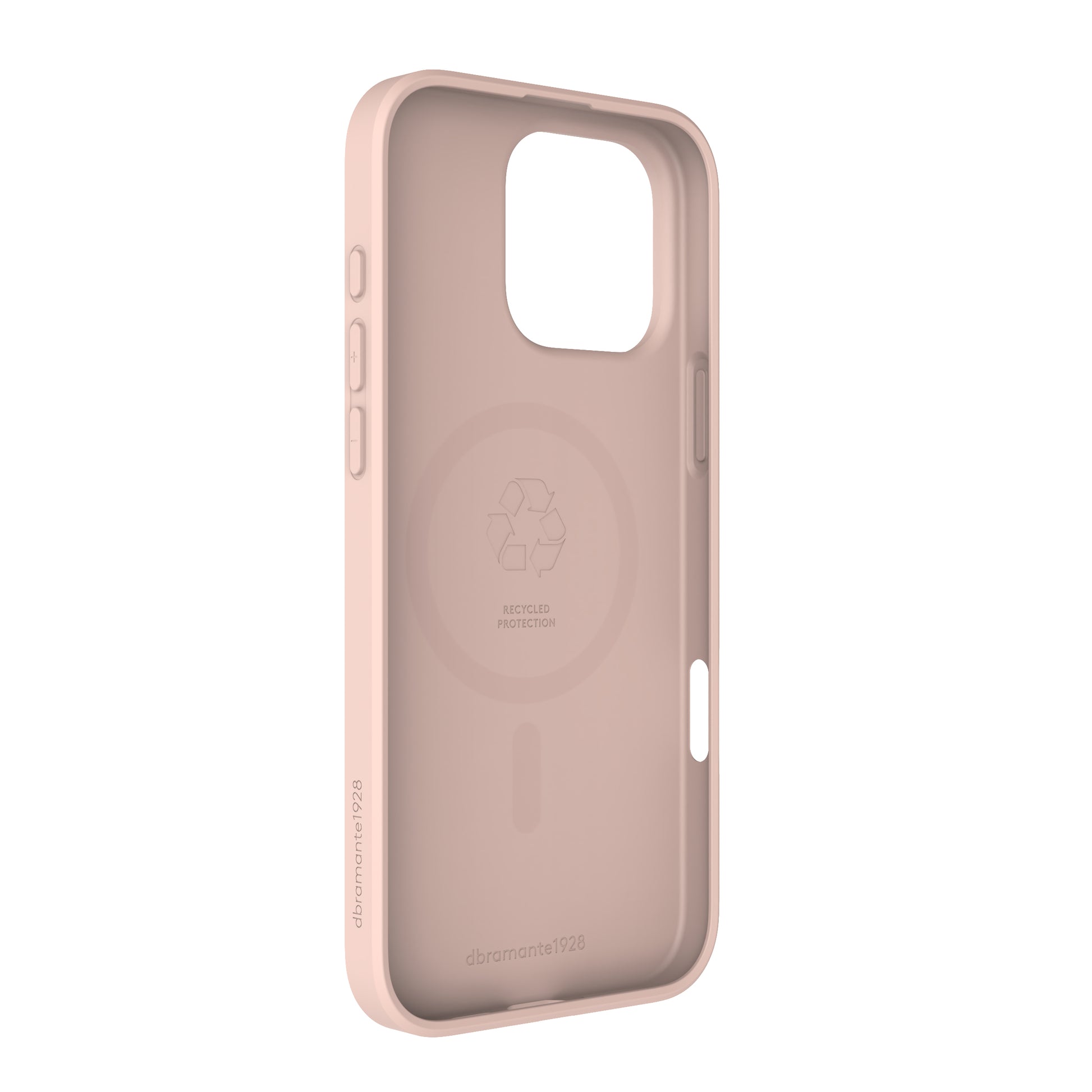dbramante1928 Greenland Pro MS Backcover – für Apple iPhone 16 Pro Max, Kunststoff, Pink Sand
