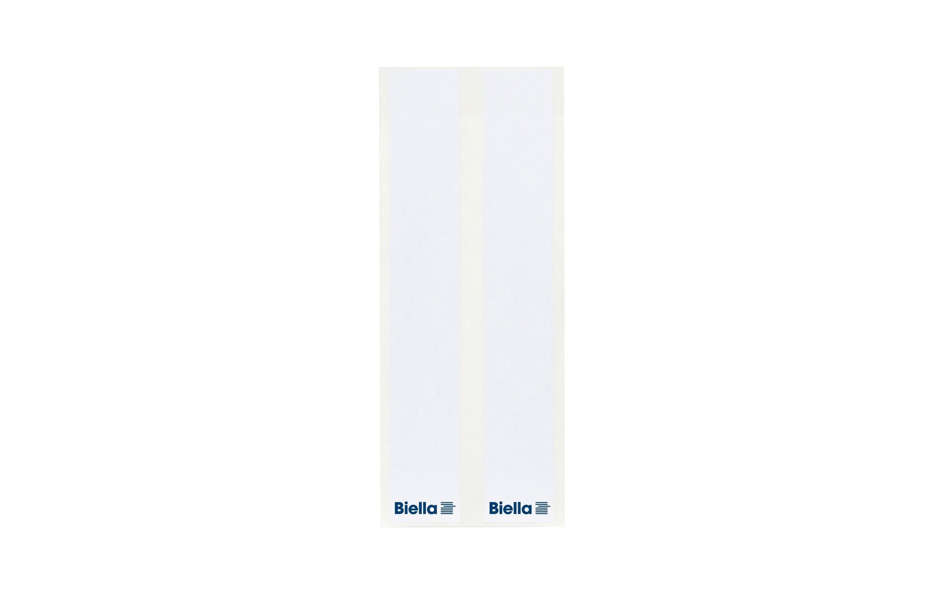 Biella Schuletiketten – 24×143 mm, 10 Stk, 5 Bogen, Papier, permanent haftend