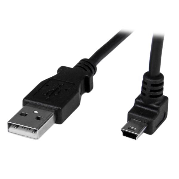 StarTech.com USB-A auf Mini-USB-B Kabel – USB 2.0 (480 Mbit/s) – 1 m – PVC-Mantel – Schwarz