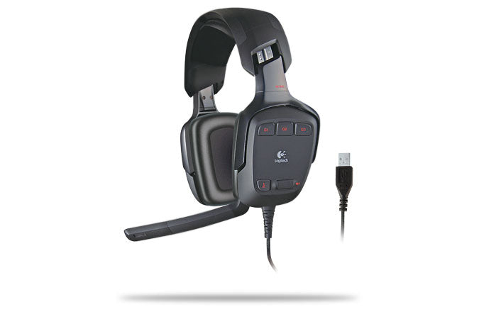 Logitech G G35 Gaming-Headset – Stereo, Kabelgebunden, Schwarz