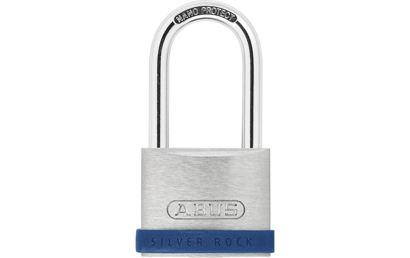 ABUS Silver Rock 5/40HB40 Mechanisches Vorhängeschloss – Zink, Bügel 40×22 mm, Sicherheitslevel 5, Aussen
