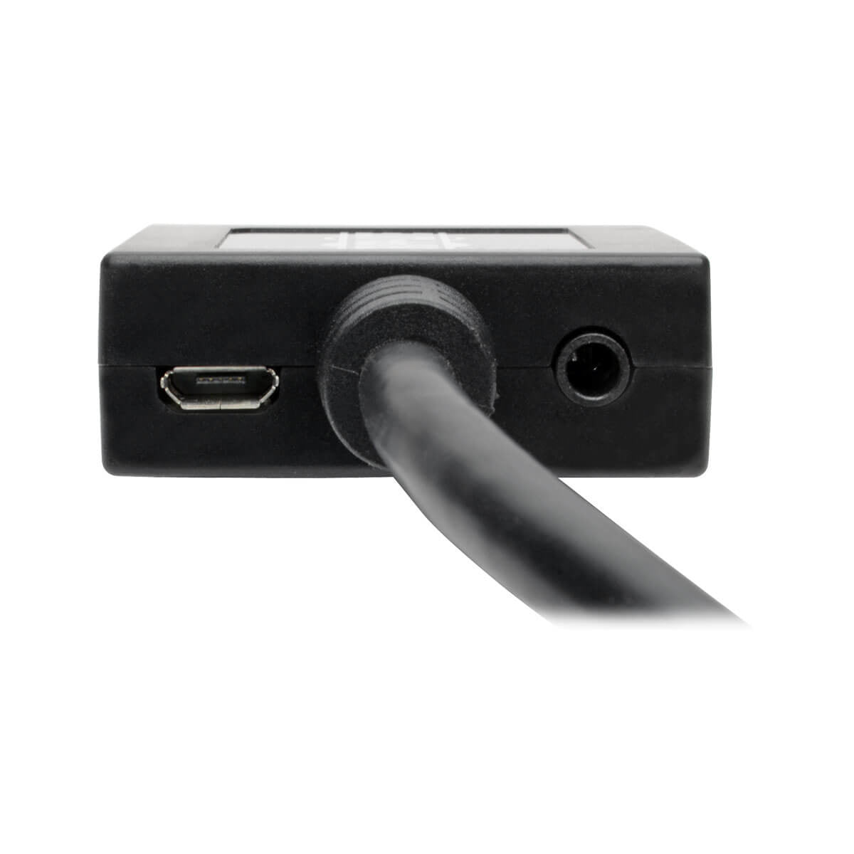 Tripp Lite P131-06N HDMI zu VGA Adapter – 1920 × 1200, mit 3,5 mm Audio, 0,15 m – Schwarz