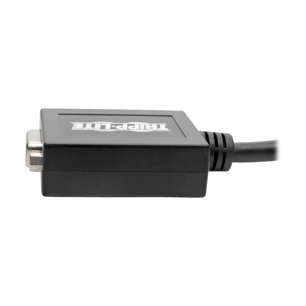 Tripp Lite P131-06N HDMI zu VGA Adapter – 1920 × 1200, mit 3,5 mm Audio, 0,15 m – Schwarz