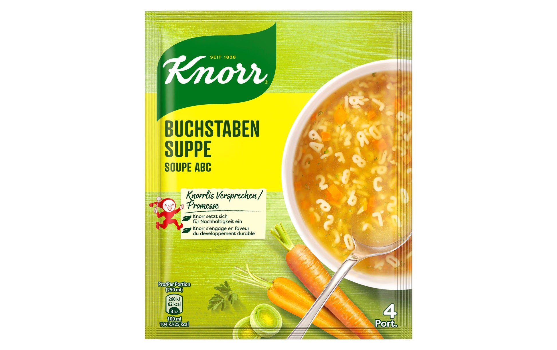 Knorr Buchstabensuppe – 71 g