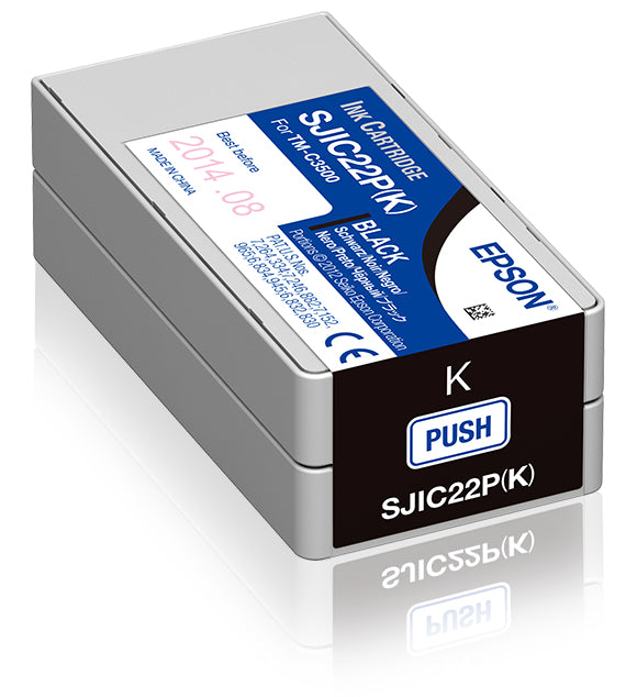 Epson Tintenpatrone SJI-C-22-P-(K), schwarz, 33 ml