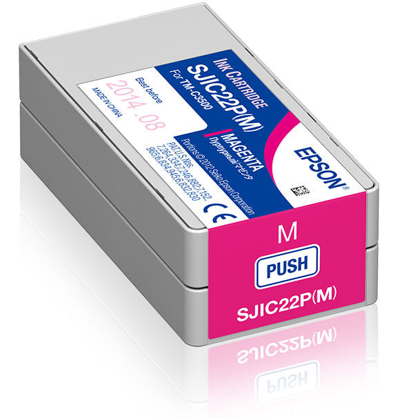 Epson Tintenpatrone SJI-C-22-P-(M), Magenta, 32.5 ml