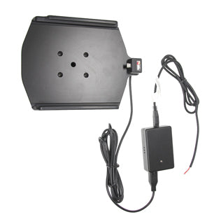 Brodit Fahrzeug-Dock für Samsung Galaxy Tab 3 8,0" – schwenkbar, Molex-Adapter – Schwarz