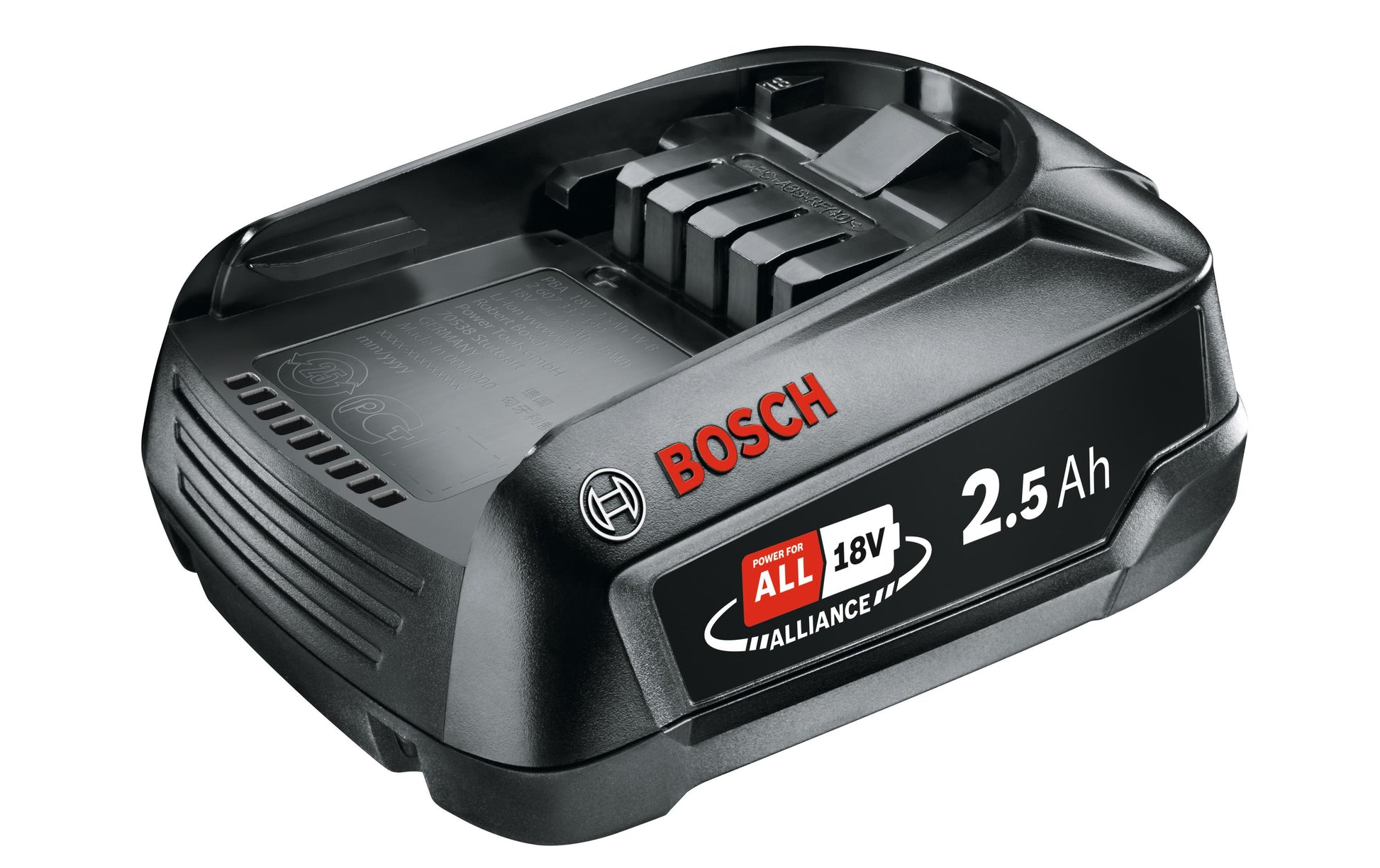 Bosch Akku 18 V 2,5 Ah (45 Wh) – für POWER FOR ALL 18 V