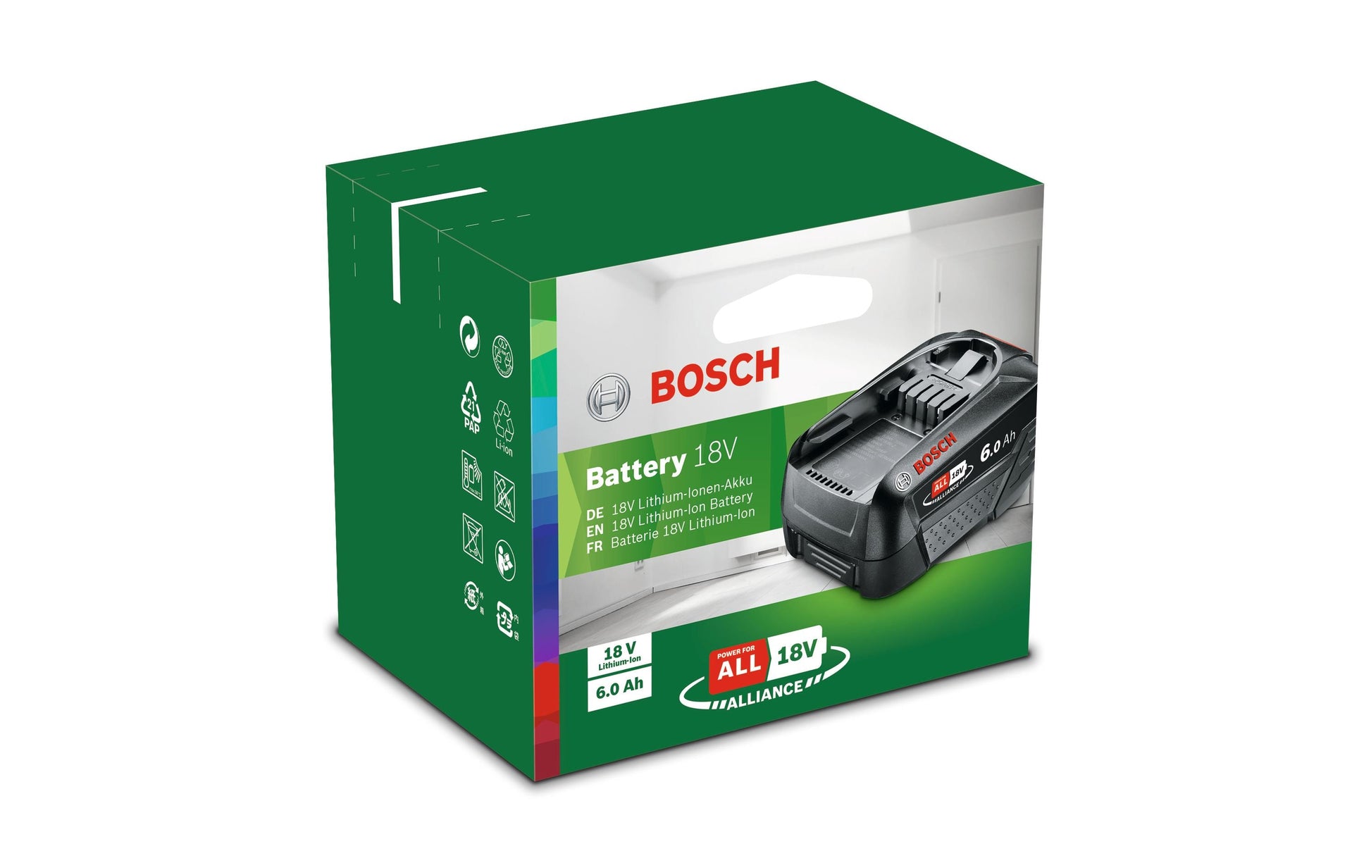 Bosch Akku – 108 Wh, 18 V, Li-Ion, für Bosch 18 V POWER FOR ALL