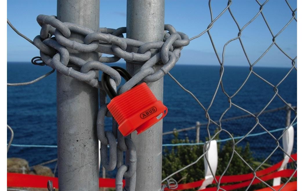 ABUS 70AL/45 Mechanisches Vorhängeschloss – Aluminium, Bügel H×B 24×20 mm, Ø8 mm, Sicherheitslevel 5, Aussen