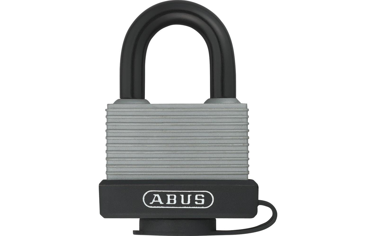 ABUS 70AL/45 Mechanisches Vorhängeschloss – Aluminium, Bügel 25×20 mm, Ø8 mm, Sicherheitsstufe 5, Aussen, Silber