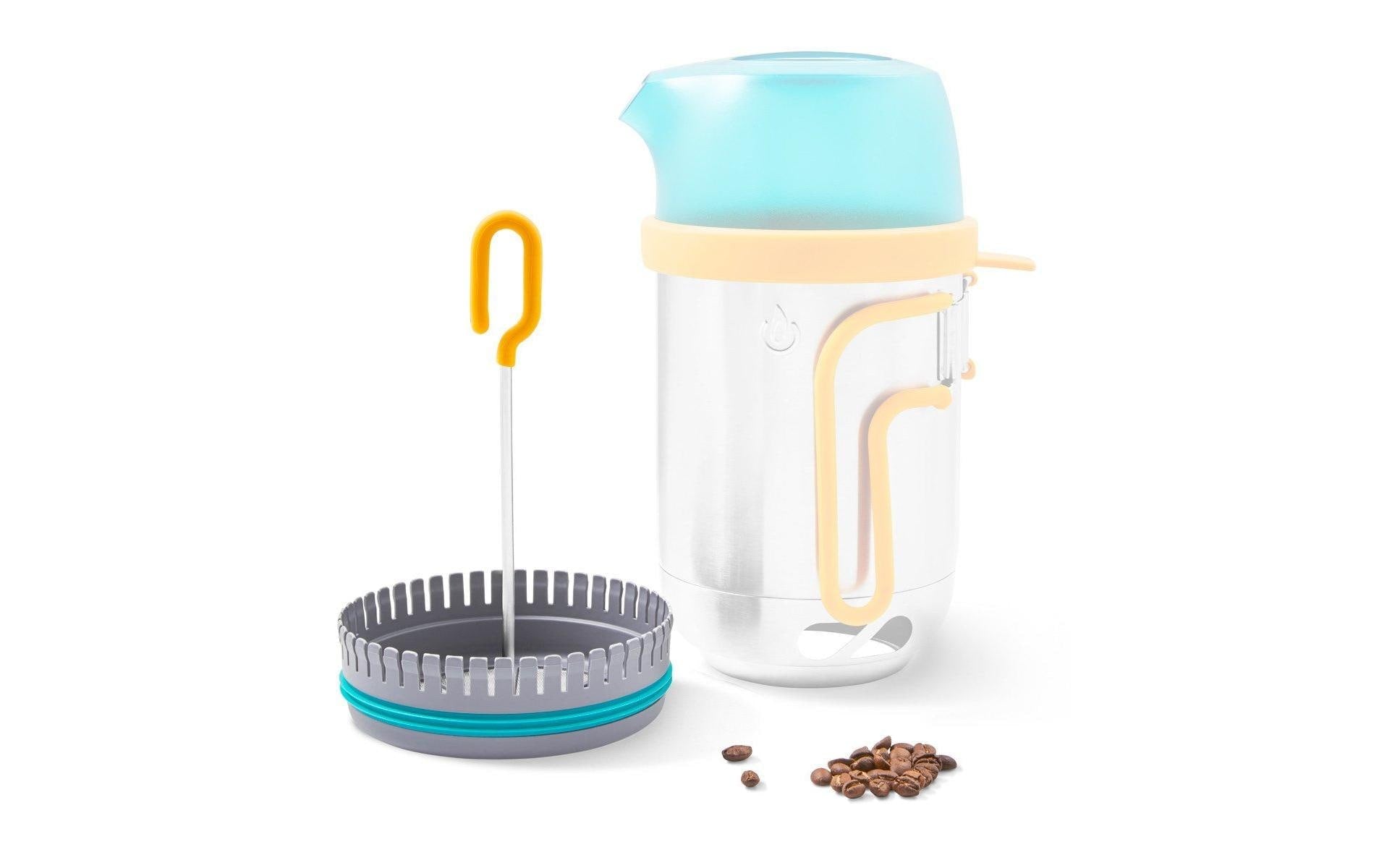 BioLite Kaffee Presse – Ø 12,5 cm, Höhe 20,0 cm – für KettlePot – Polypropylen (PP), Edelstahl