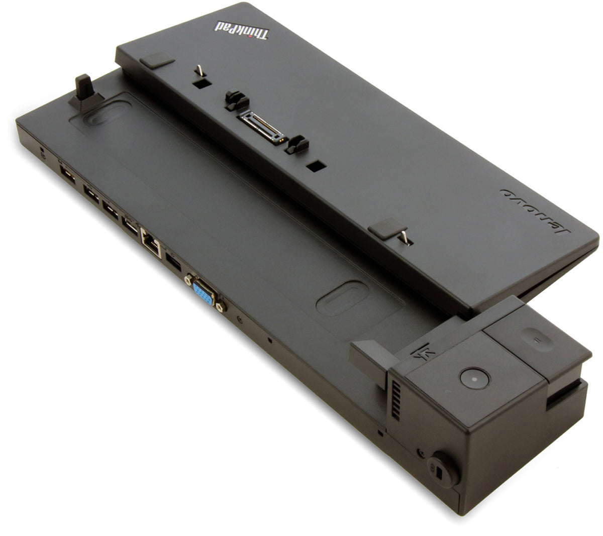 Lenovo ThinkPad Basic Dockingstation – 1× VGA, 4× USB-A, 65 W PD, GbE