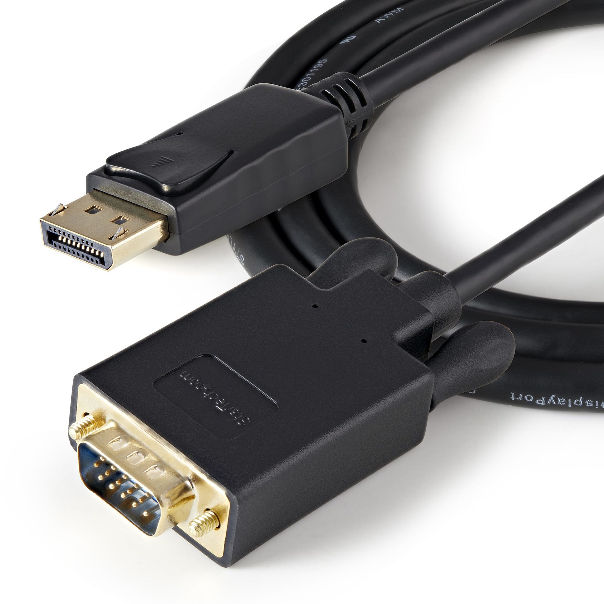 StarTech.com DisplayPort-zu-VGA-Kabel – 2048 × 1280 @ 60 Hz, 0,91 m, DisplayPort 1.2, aktiv – Schwarz