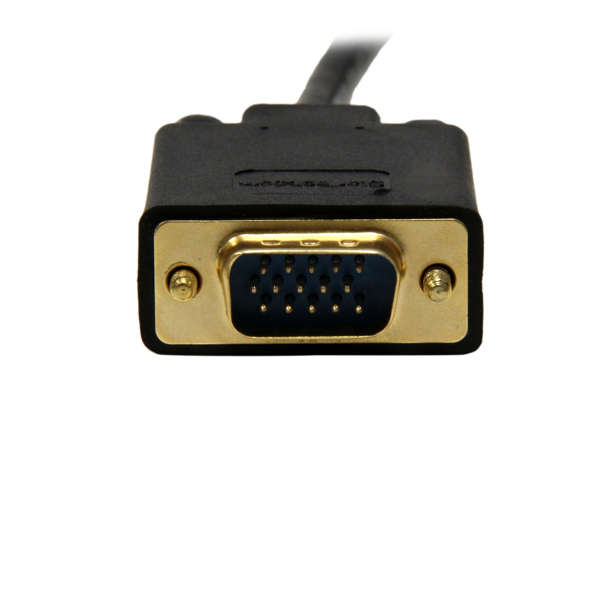 StarTech.com DisplayPort zu VGA Kabel – 2048 × 1280 @ 60 Hz, DisplayPort 1.2, 3 m, aktiv, schwarz