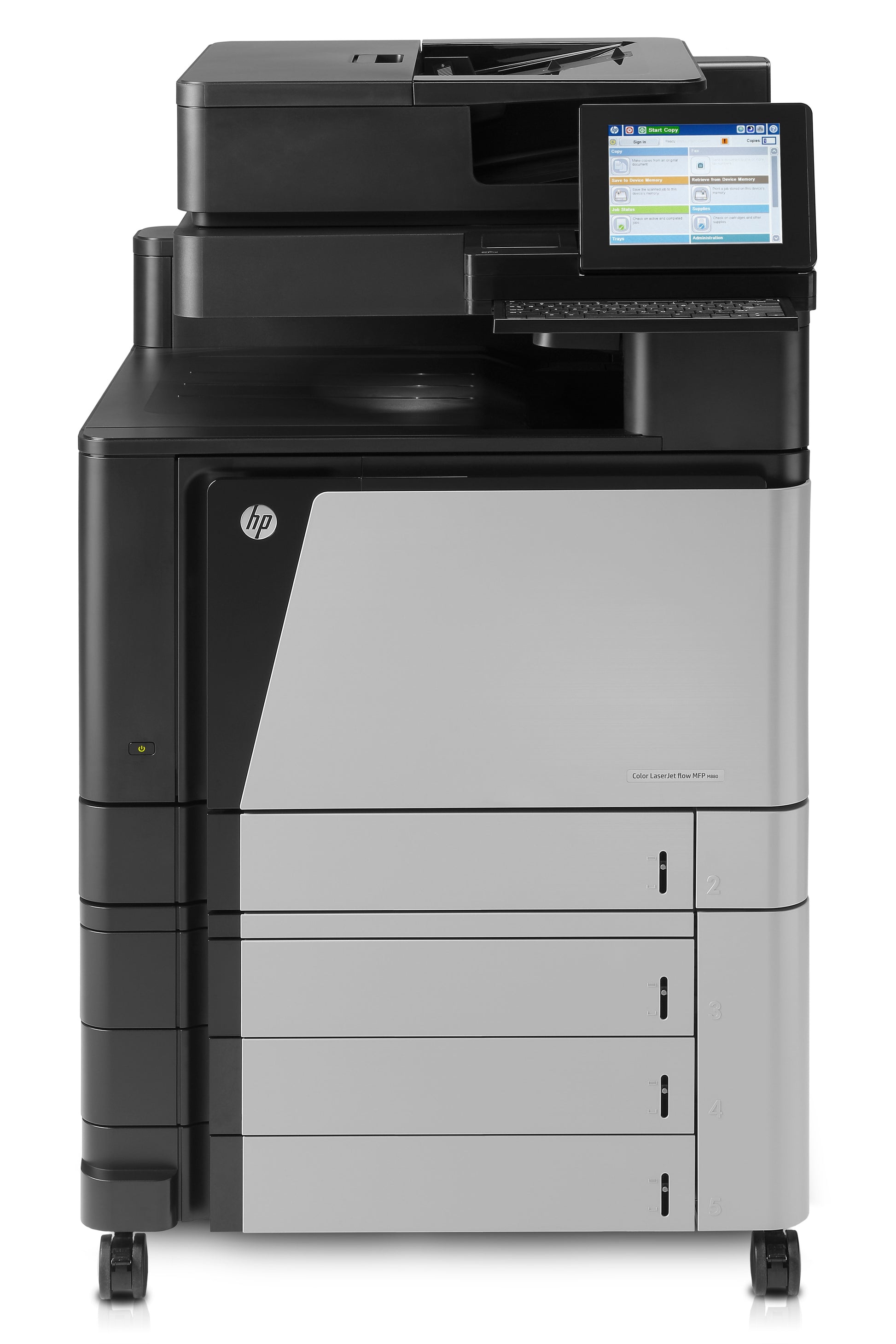 HP Color LaserJet Enterprise Flow MFP M880z – Farblaser-Multifunktionsdrucker, A3, 4-in-1, Duplex, ADF, LAN