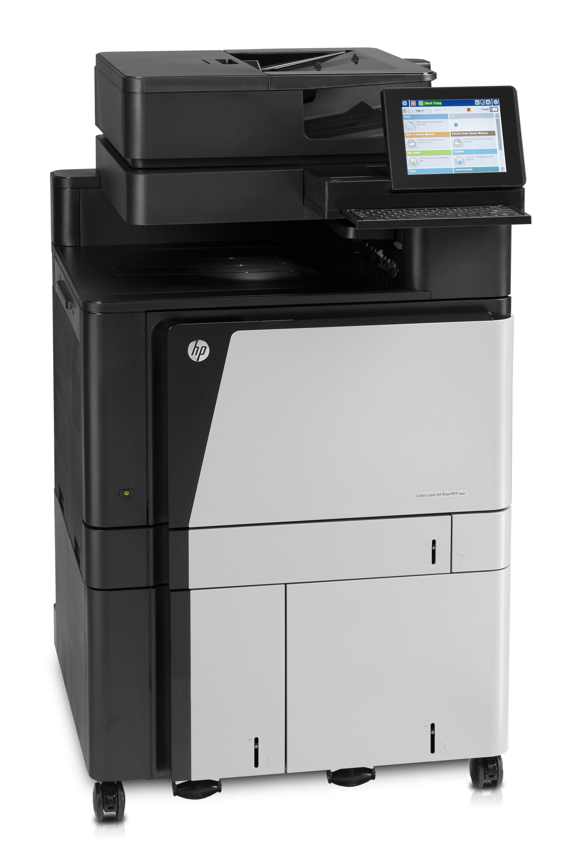 HP COLOR LASERJET EP FLOW M880Z+ – Farbiges Laser-MFP