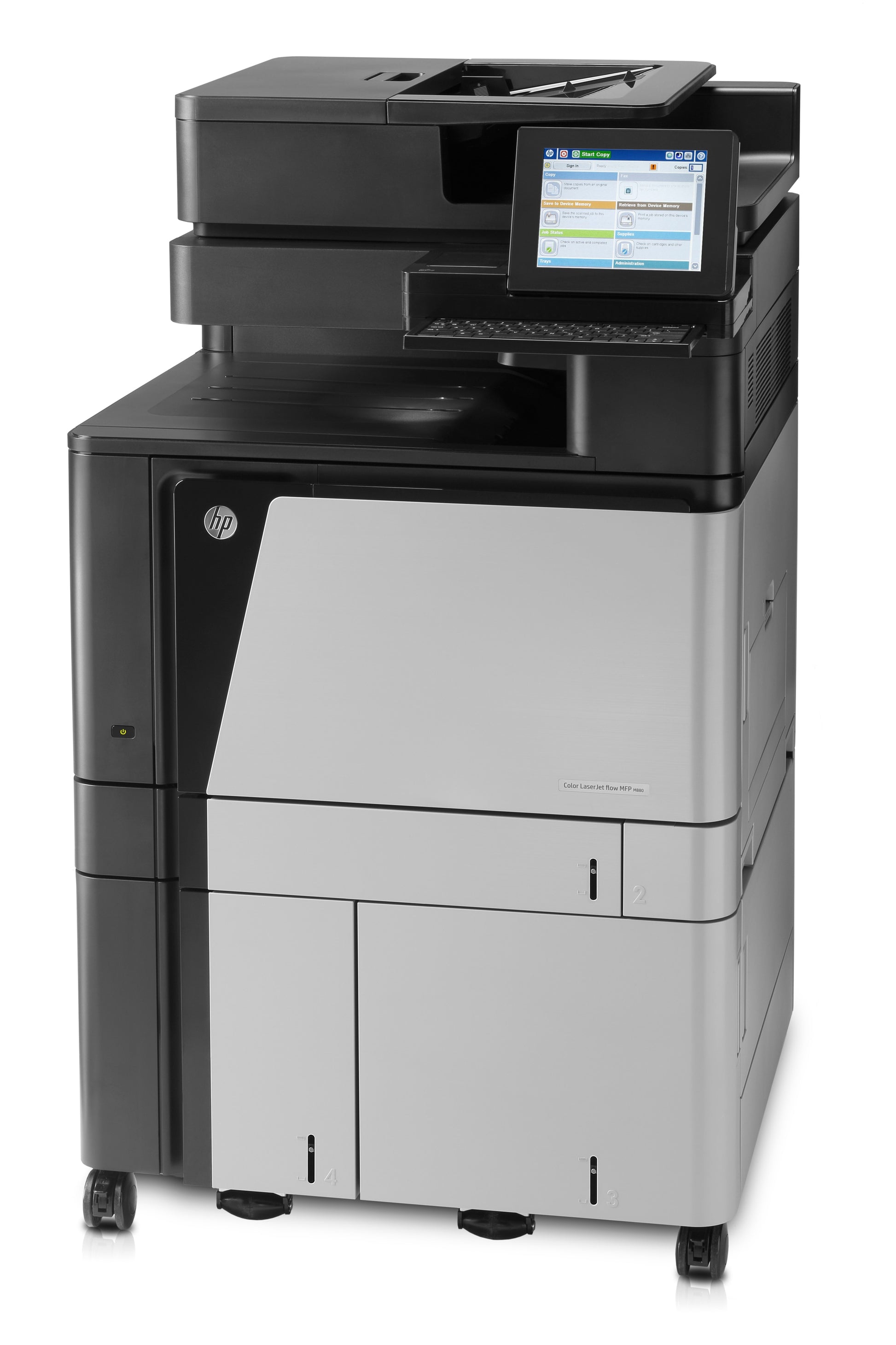 HP COLOR LASERJET EP FLOW M880Z+ – Farbiges Laser-MFP