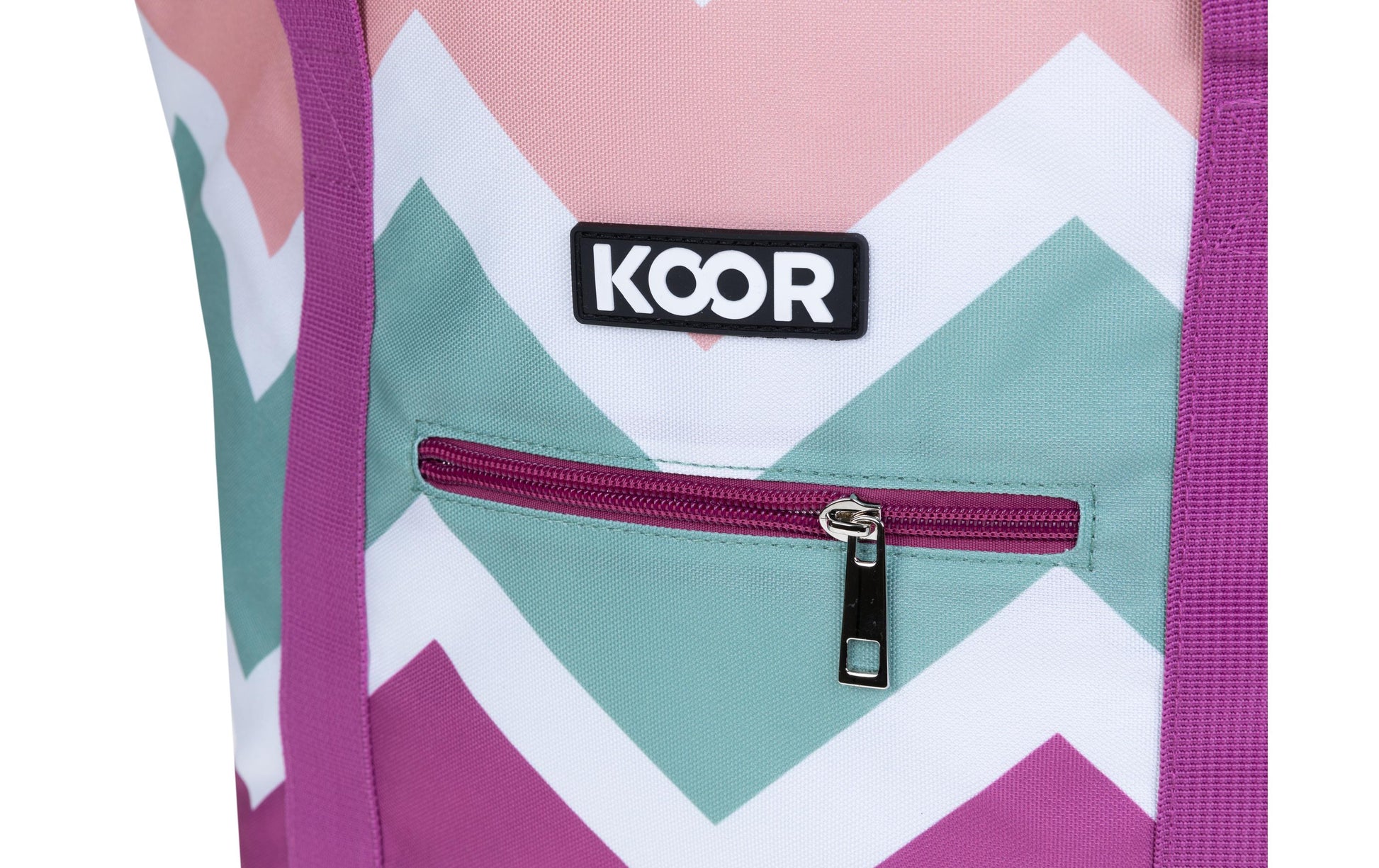 KOOR Kühltasche Monte 10 – 10 l, 46 × 30 × 16 cm – mehrfarbig, Polyester