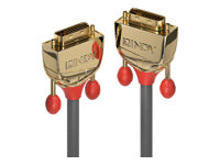 Lindy DVI-D Kabel 2560×1600 – 0,5 m – Grau
