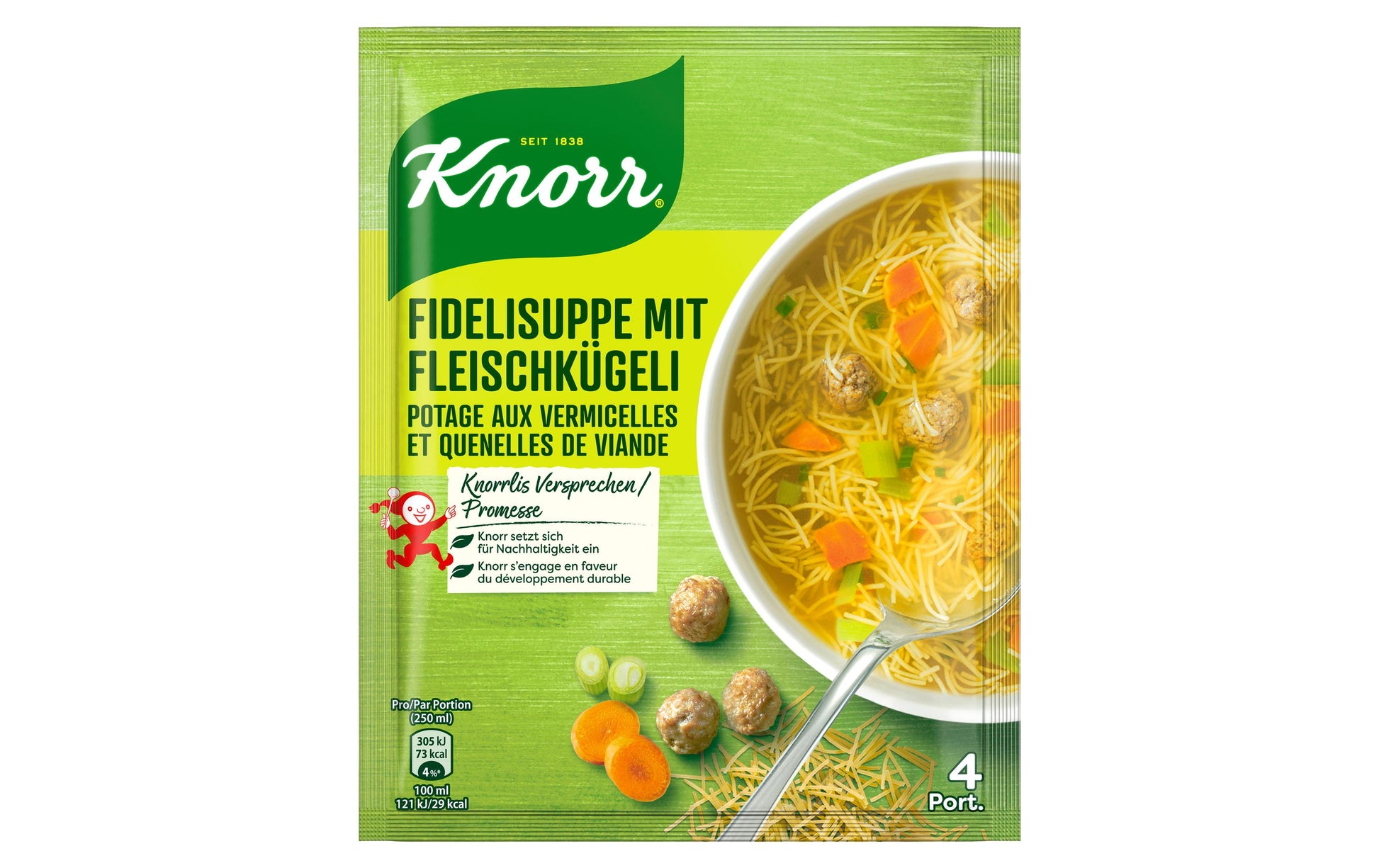 Knorr Fidelisuppe mit Fleischkügeli – 78 g