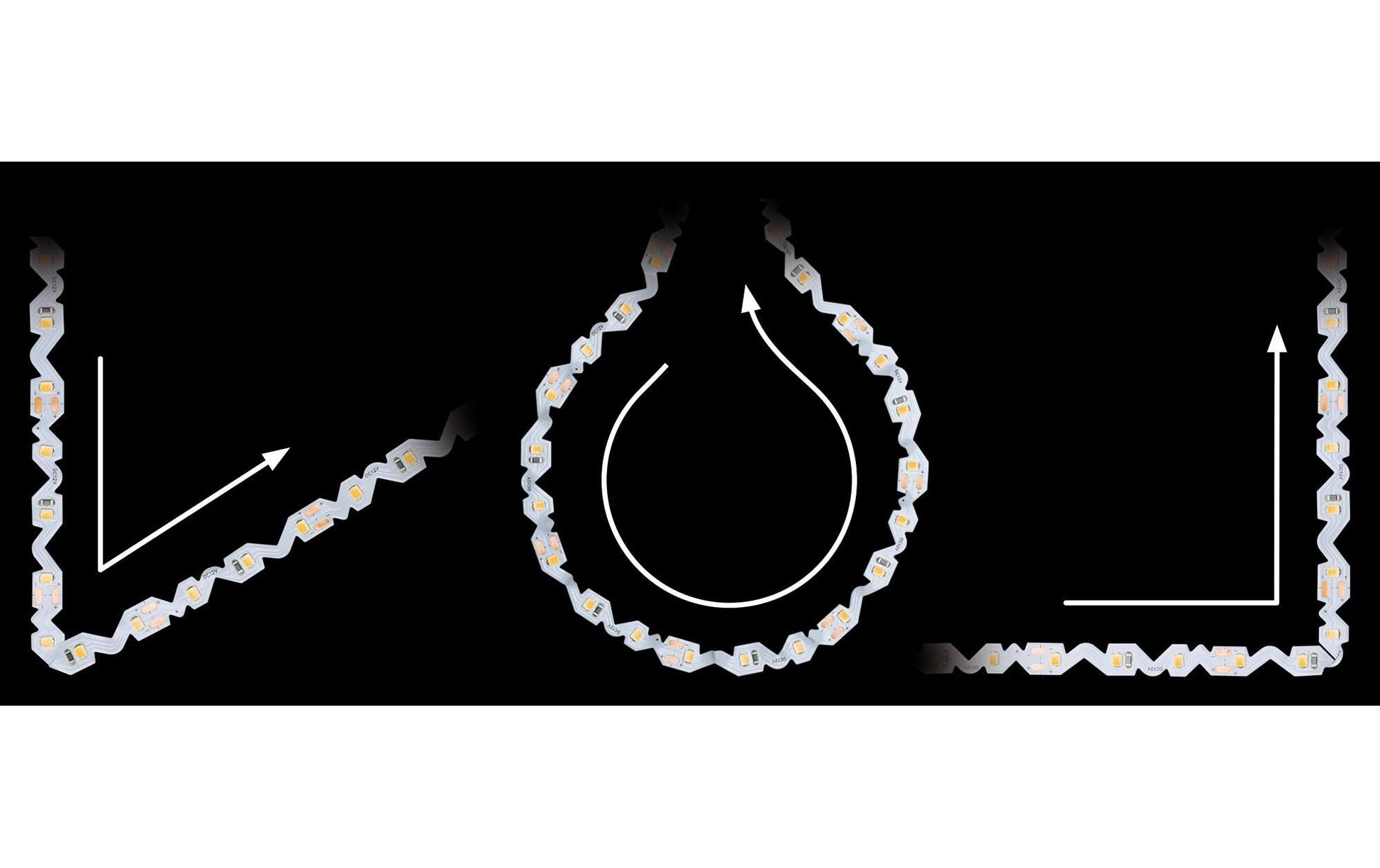 Paulmann LED-Strip FlexLED 3D – 1,5 m, 480 lm, 5 W, 3000 K, dimmbar, weiss, inkl. Netzteil
