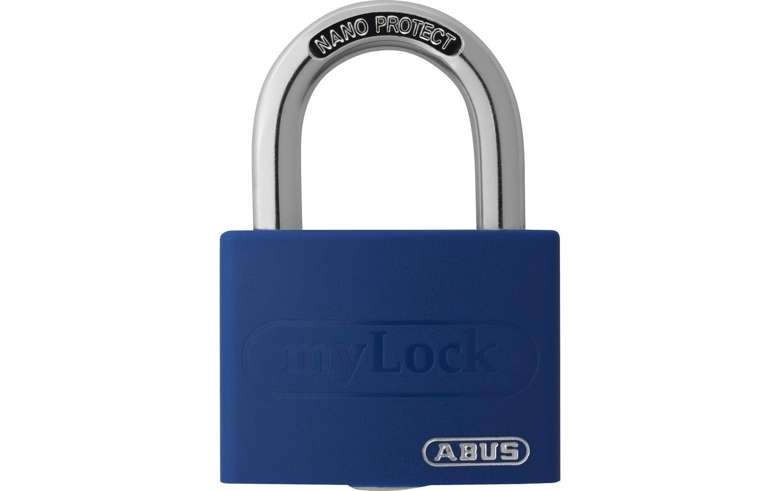 ABUS T65AL/40 Mechanisches Vorhängeschloss – Aluminium, Bügel 23×22 mm, Ø6,5 mm, Sicherheitslevel 5, Aussen