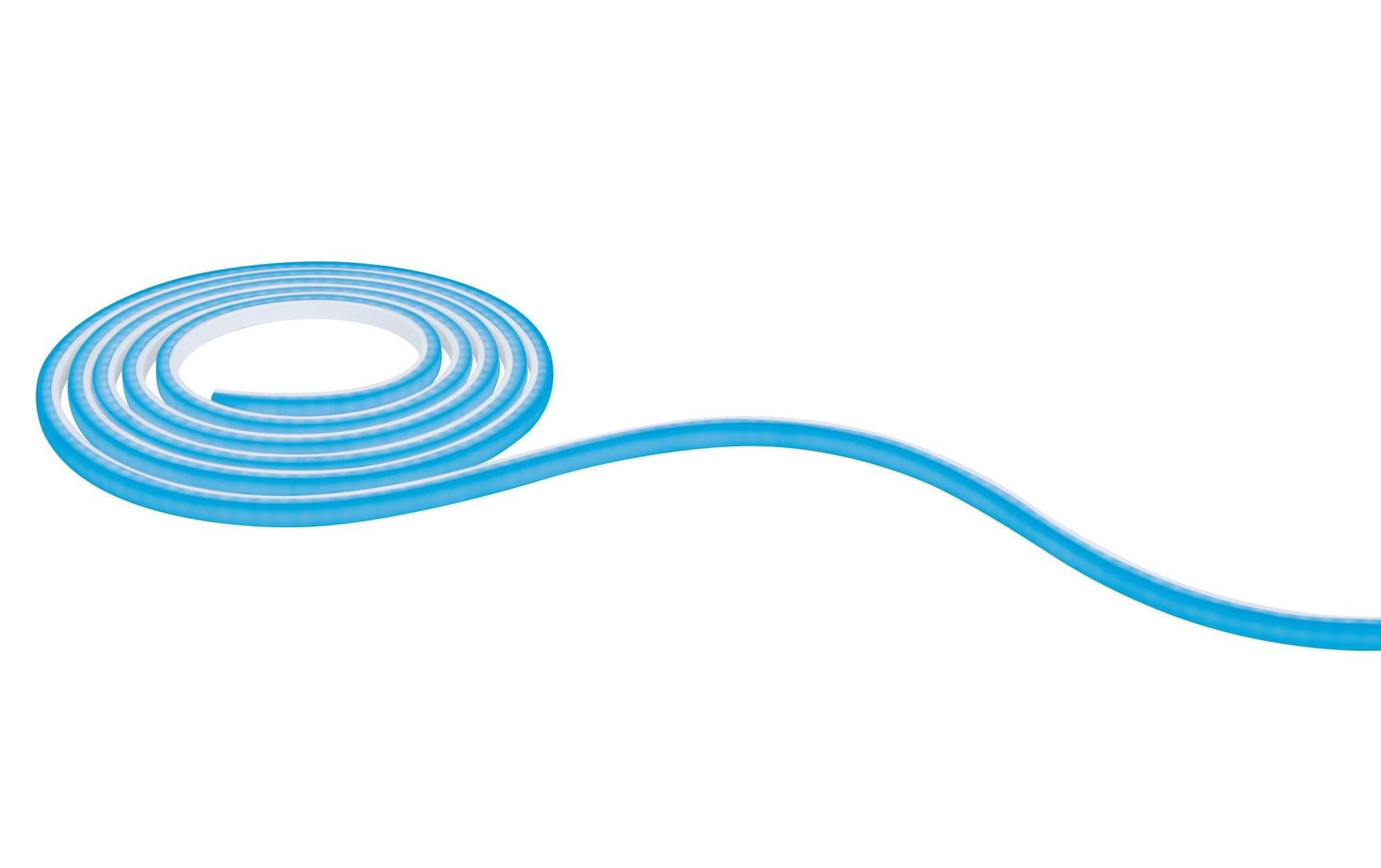 Paulmann LED-Strip – 3 m, 1200 lm, 30 W, RGB, dimmbar, weiss, inkl. Netzteil, Fernbedienung