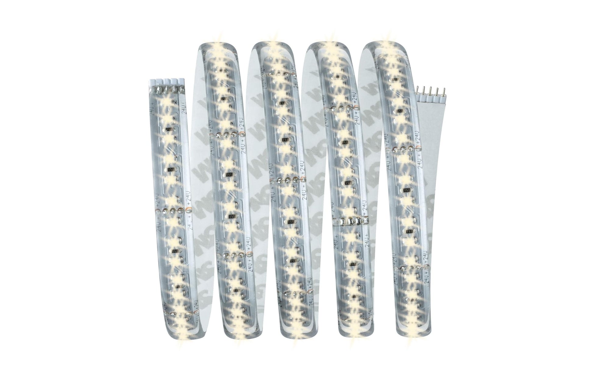 Paulmann LED-Strip – 1,5 m, 1650 lm, 20 W, 2700 K, dimmbar, weiss, mit Netzteil