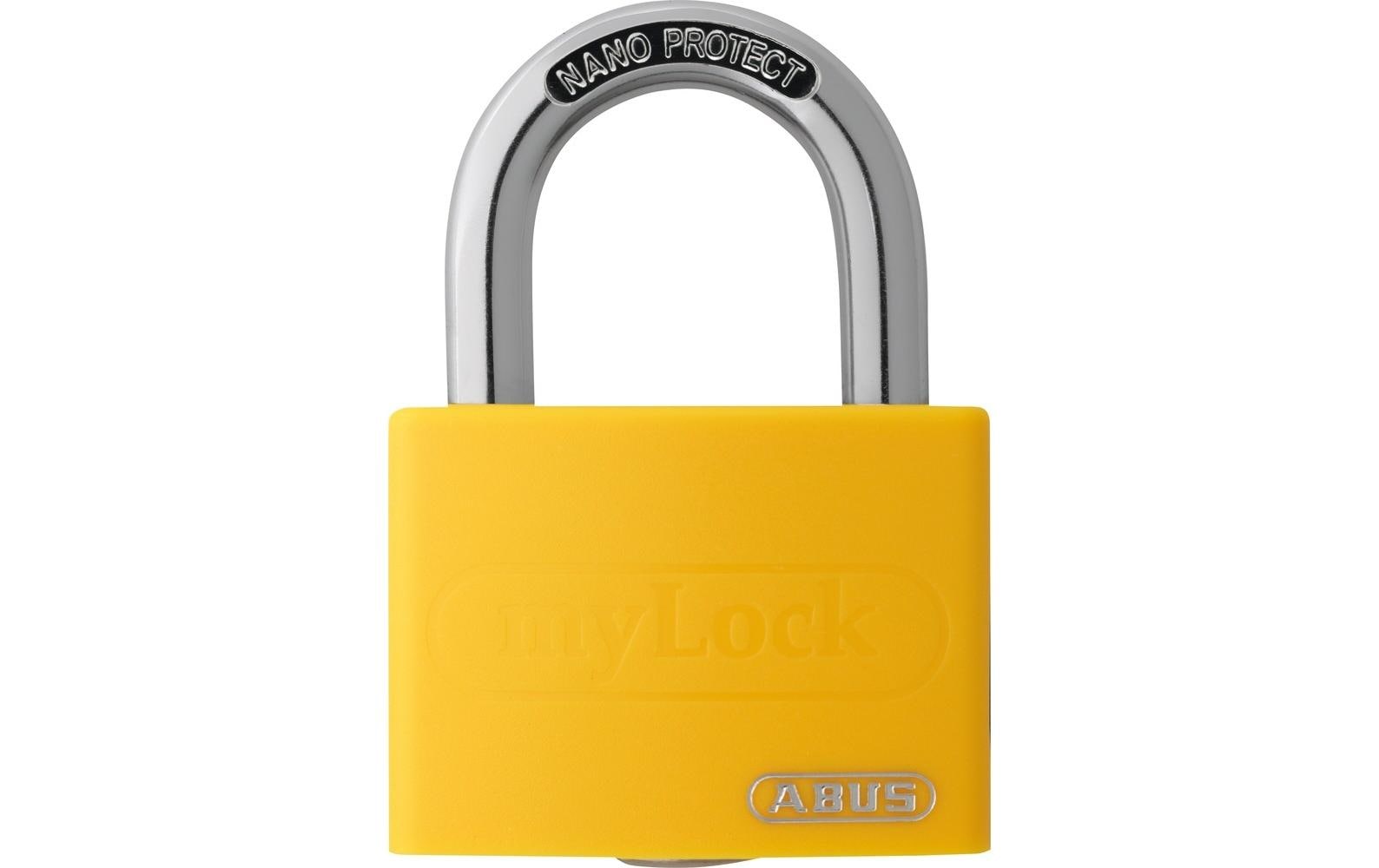 ABUS T65AL/40 Mechanisches Vorhängeschloss – Aluminium, Bügel 23×22 mm, Ø6,5 mm, Sicherheitsstufe 5, Aussen