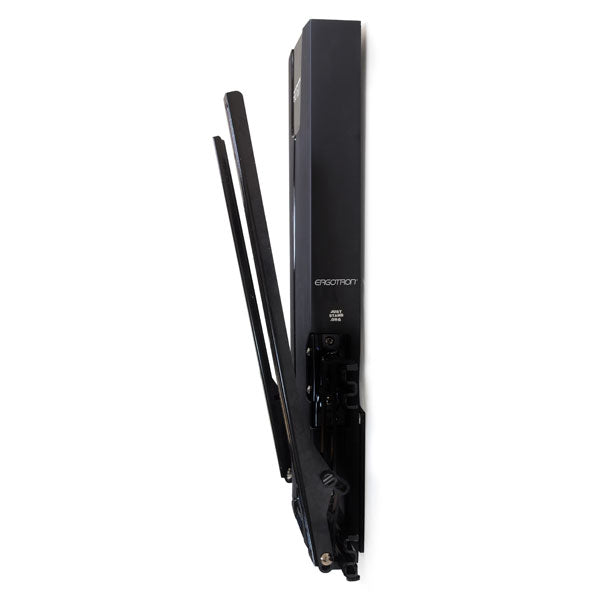 Ergotron GLIDE VHD – Wandhalterung, neigbar, für 46–63", bis 31,8 kg, höhenverstellbar, schwarz