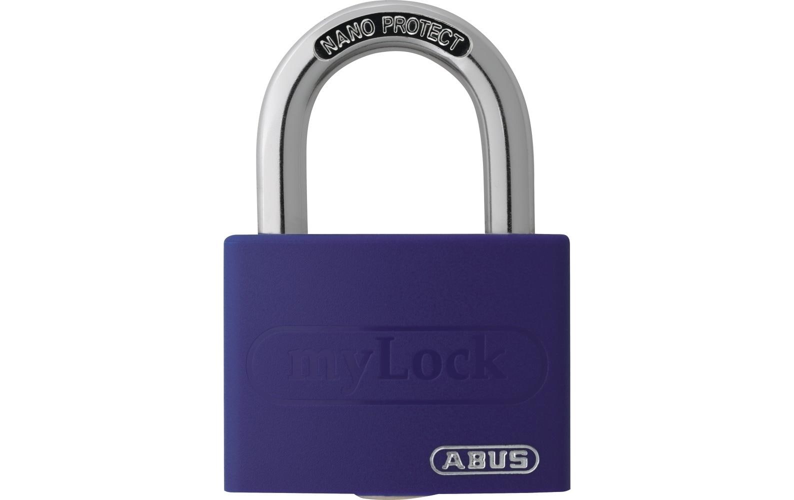 ABUS T65AL/40 Mechanisches Vorhängeschloss – Aluminium, Bügel 23×22 mm, Ø6,5 mm, Sicherheitslevel 5, Aussen
