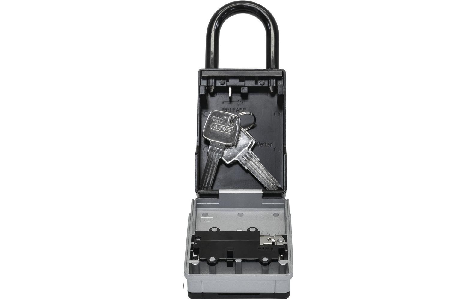 ABUS 737 Mini B – Schlüsselschrank, Zahlenschloss, Stahlblech, Silber