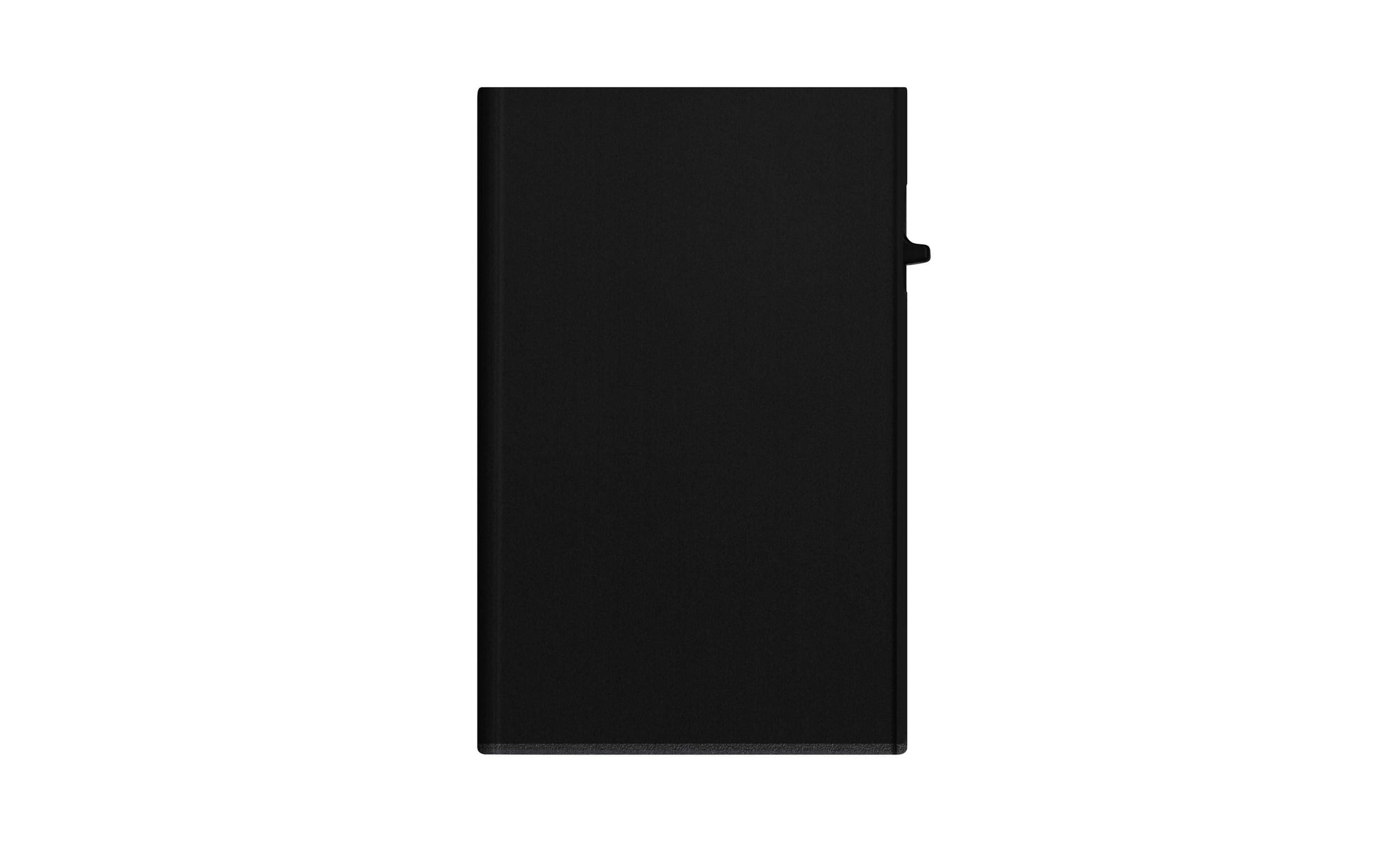 TRU VIRTU Kartenetui – RFID-Schutz – 65×99×9 mm – Aluminium – Schwarz