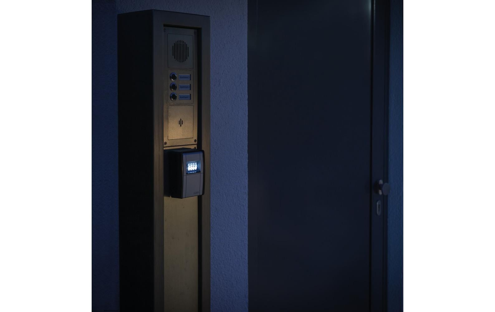 ABUS Schlüsseldepot (Key Garage) 787, Zahlenschloss, Stahl, Schwarz/Silber – Wandmontage