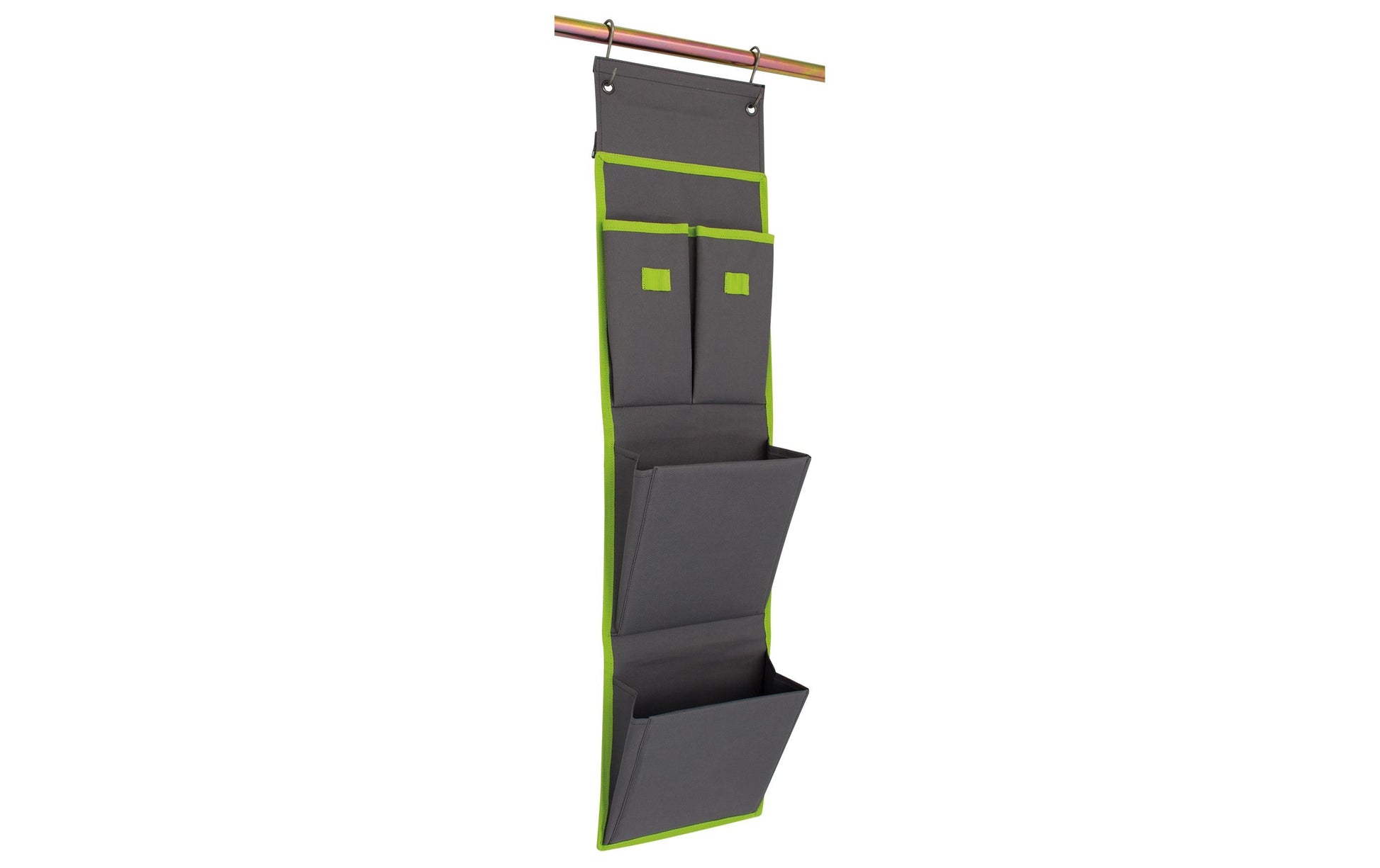 Eurotrail Utensilientasche Bristol S – aufhängbar, 4 Fächer – 24 × 80 cm – grau/grün – Polyester