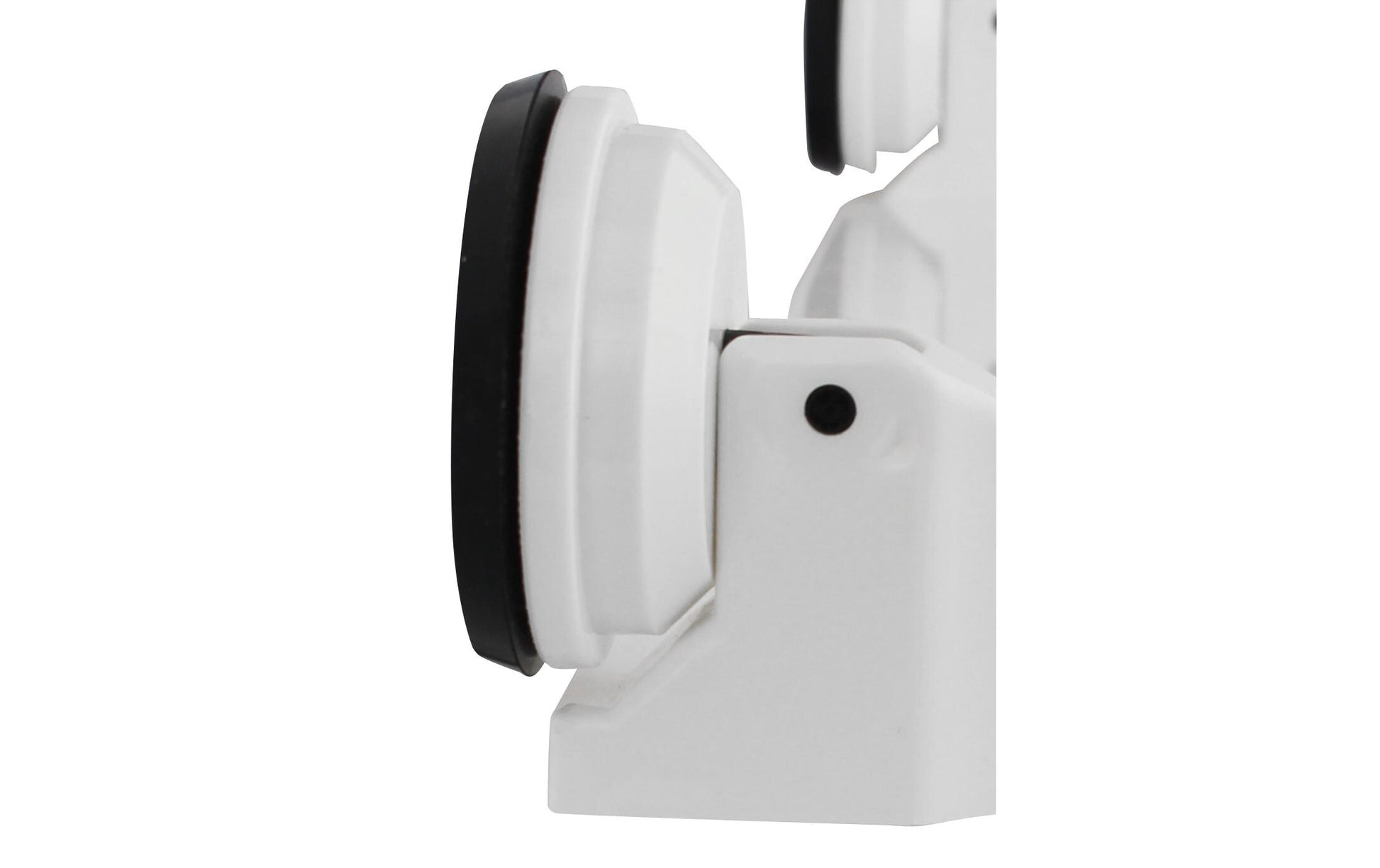 Eurotrail Wandgarderobe – ABS/PP – weiss – mit Saugnapf – 425 × 175 × 110 mm