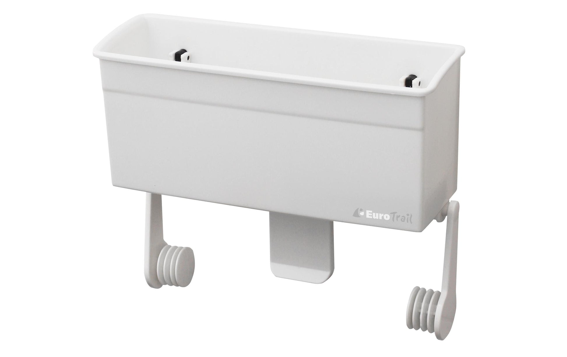 Eurotrail Handtuchrollenspender – Kunststoff, weiss, 136 × 266 × 848 mm