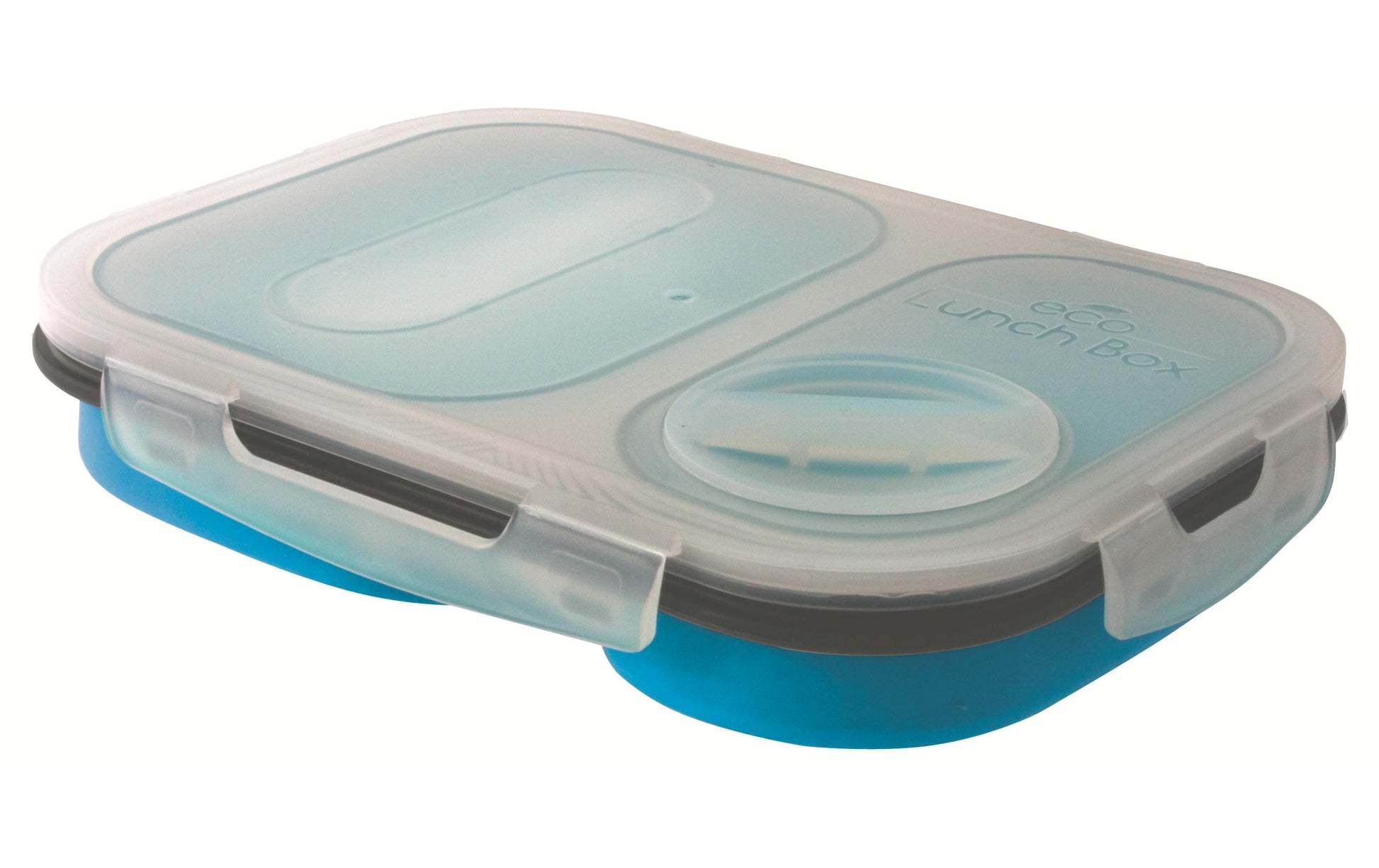 Eurotrail Lunchbox 2 l, 21 × 15 × 7 cm, Silikon, Blau
