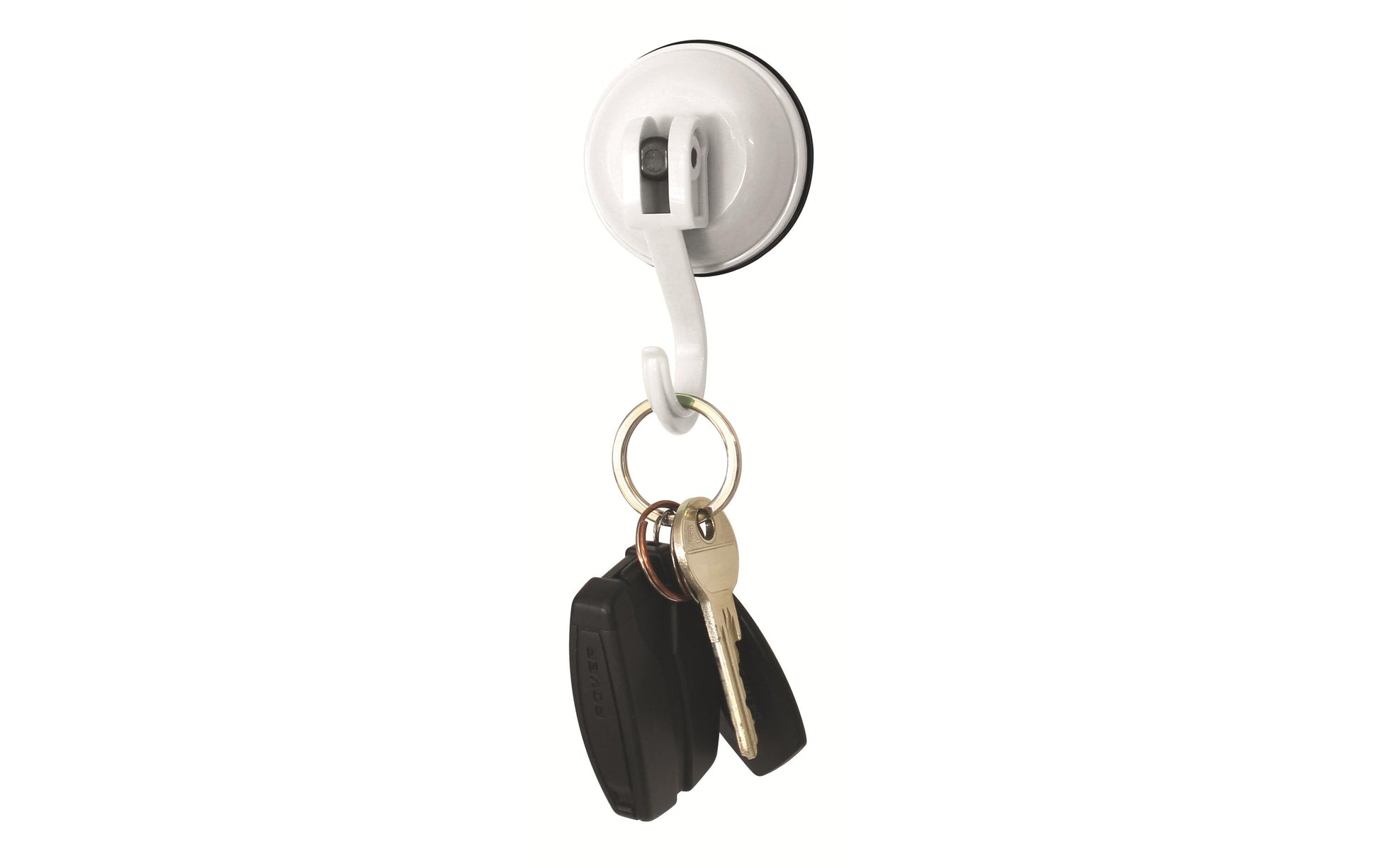 Eurotrail Saugnapfhaken – max. 2 kg, für Wohnwagen/Van – weiss – 1 Stk.