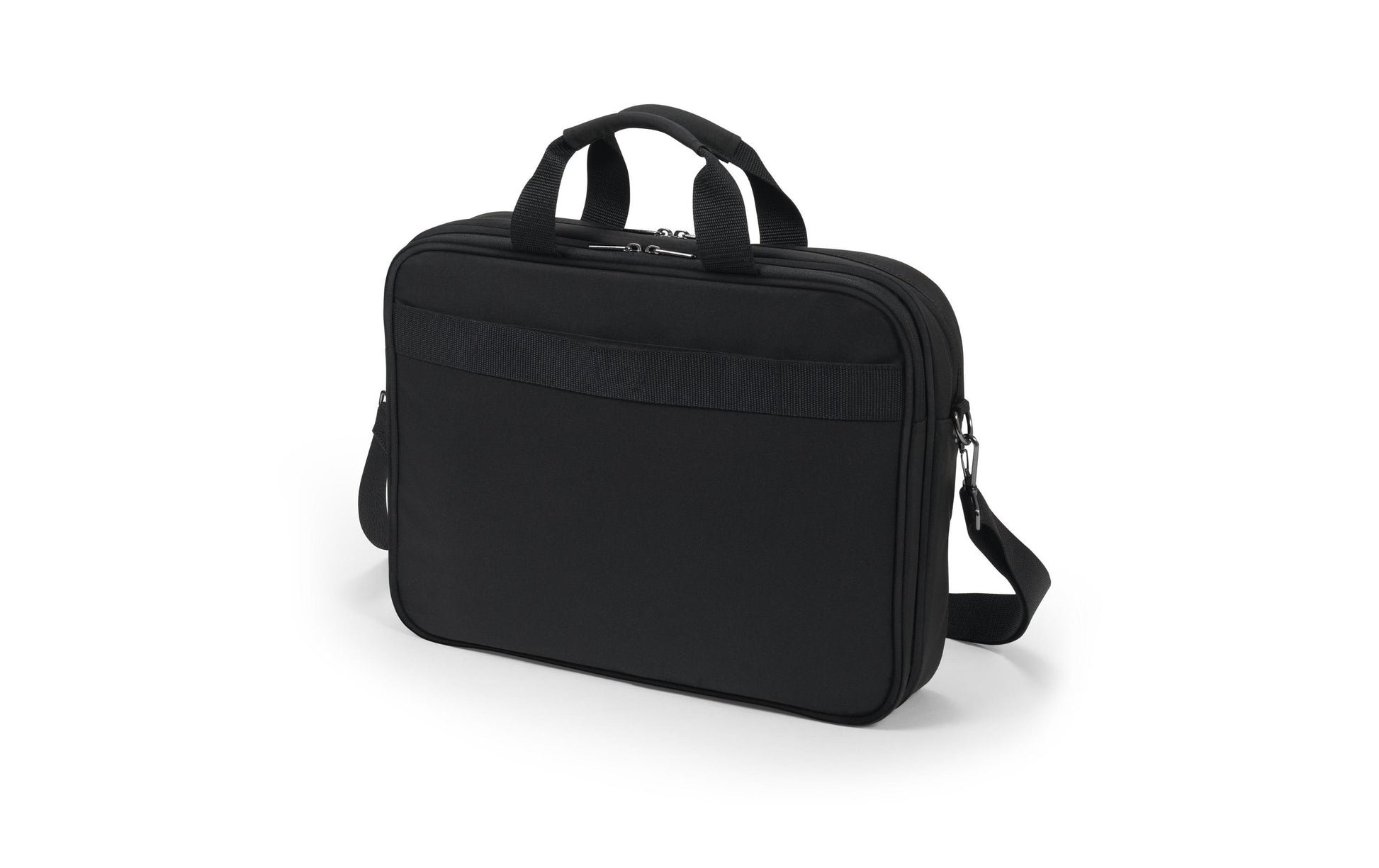 DICOTA Notebook-Tasche bis 14,1" – Trolley-Band, abnehmbarer Schultergurt – Schwarz