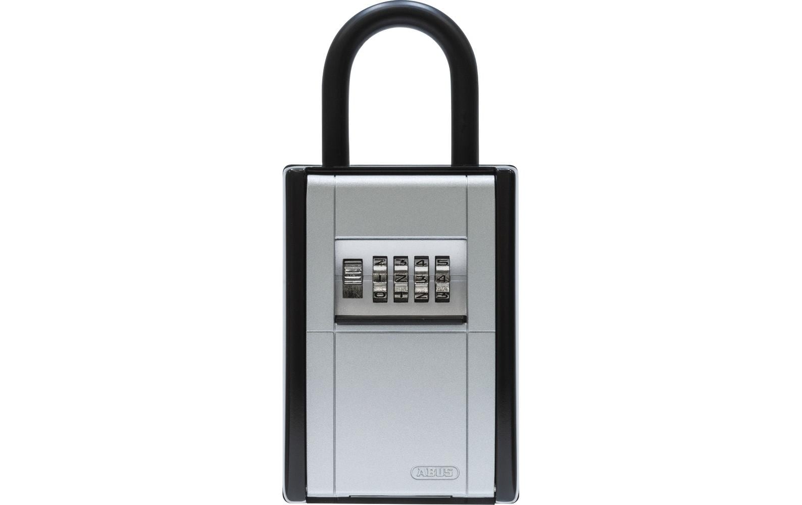ABUS Schlüsseldepot KeyGarage 797, für 20 Schlüssel, Zahlenschloss, Stahlblech, schwarz/silber
