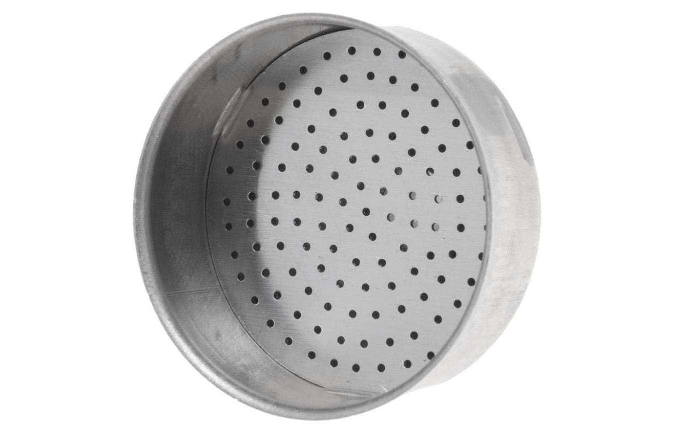 Bialetti Kaffeefilter 2 Tassen – Ø 5,1 cm, für Moka Induktion, Aluminium, Silber