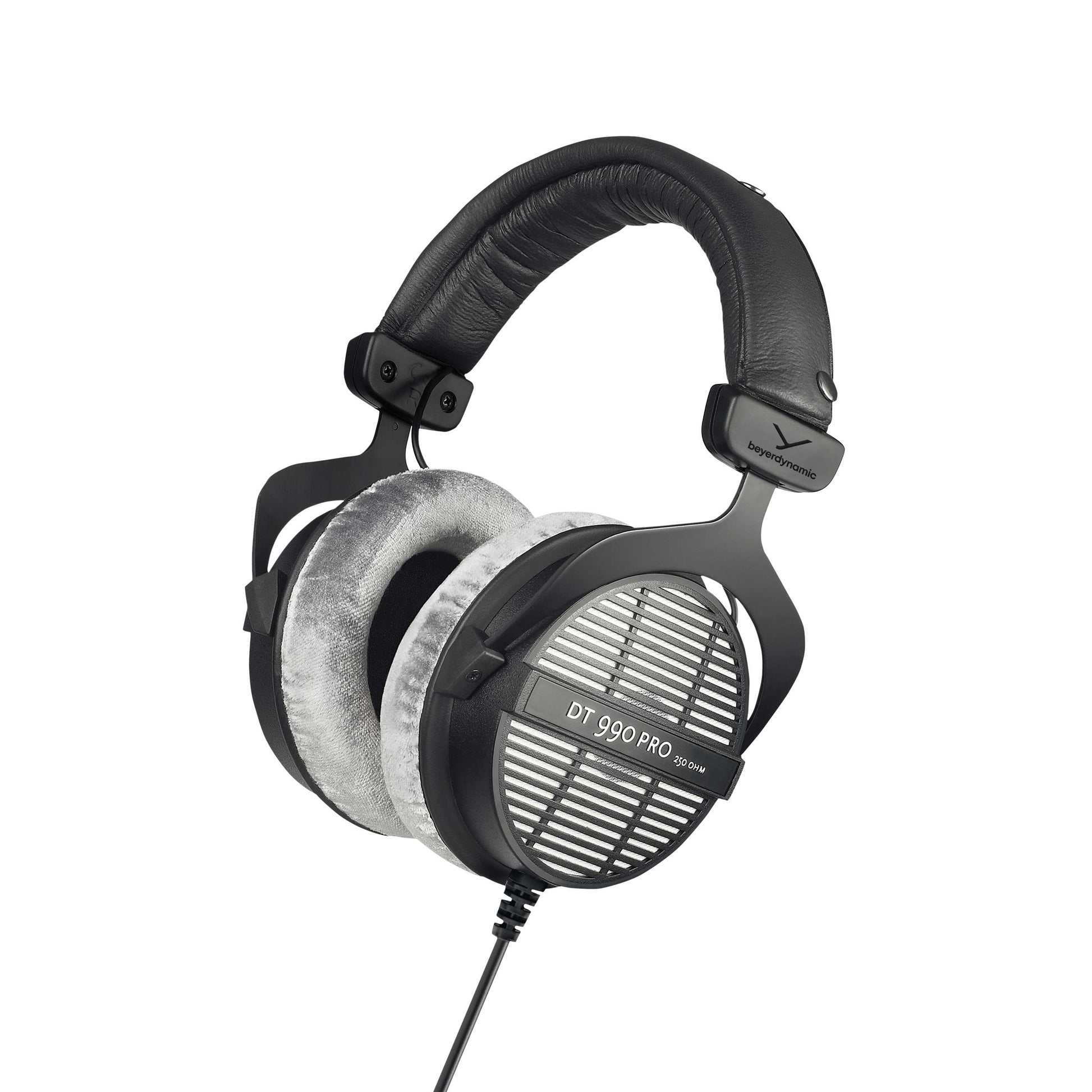 Beyerdynamic DT 990 Pro (250 Ω) – Over-Ear Studiokopfhörer – offen, 3 m – Silber/Schwarz