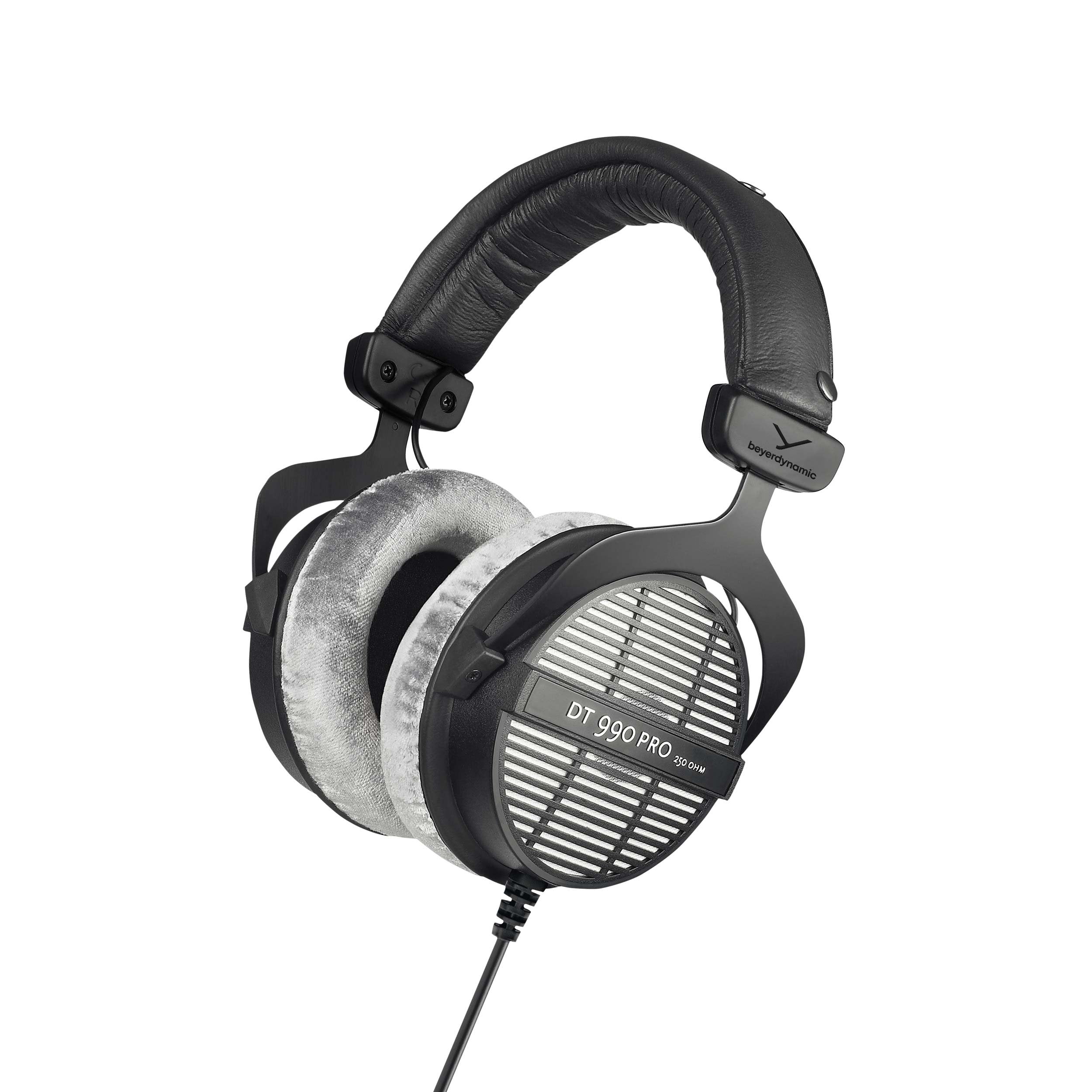 Beyerdynamic DT 990 Pro (250 Ω) – Over-Ear Studiokopfhörer – offen, 3 m – Silber/Schwarz