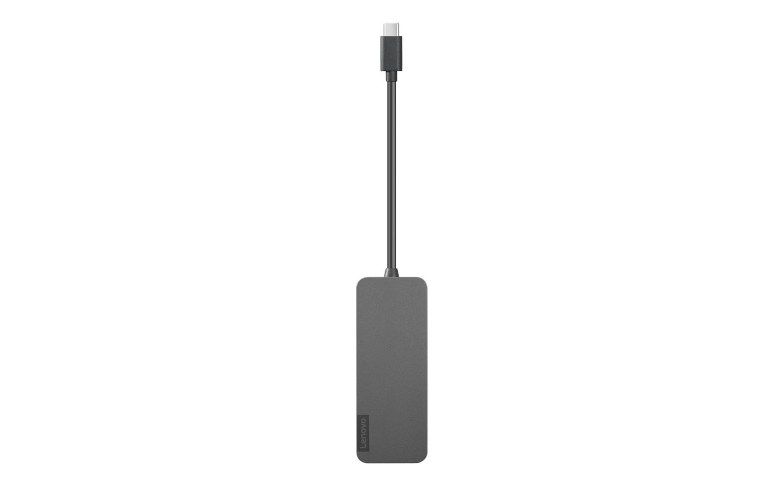 Lenovo 4X90X21427 USB-Hub – USB-C, 4× USB-A, für Windows/ChromeOS