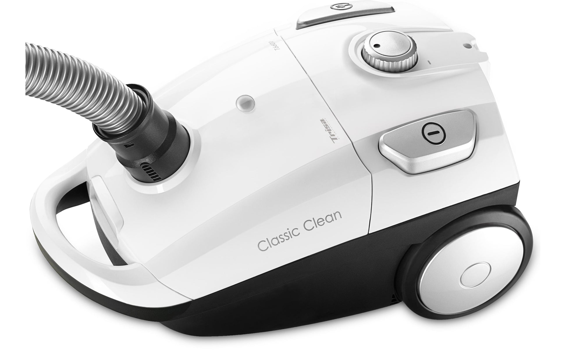 Trisa Electronics Trisa Bodenstaubsauger Classic Clean T6601 – mit Beutel, 650 W, HEPA-Filter