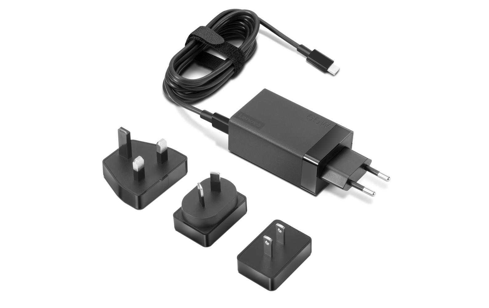 Lenovo Netzteil – 65 W, 1× USB-C – für ThinkPad, IdeaPad