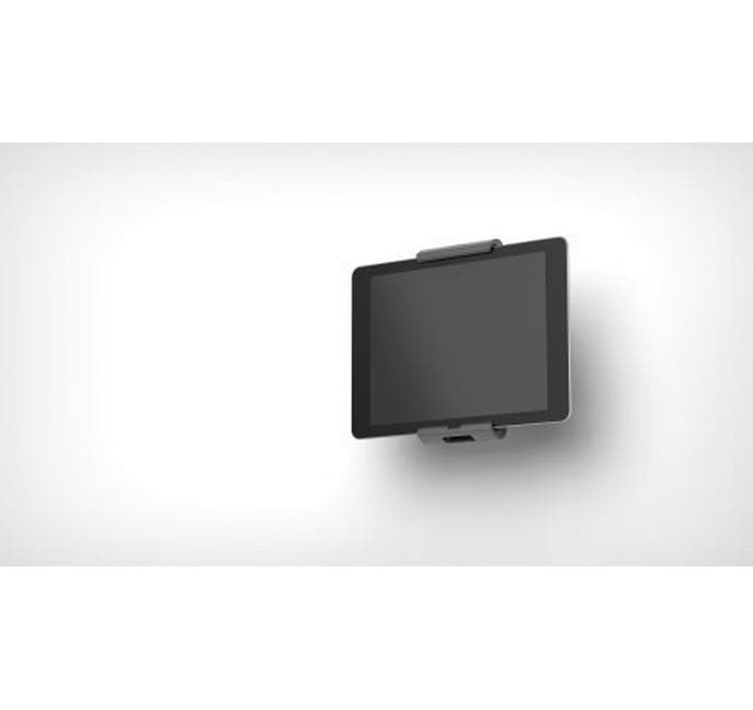 Durable Wand-Tablethalter – für Tablets 7–13", Aluminium/Kunststoff, silber metallic
